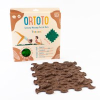 Covoras ortopedic pentru masaj, 1 piesa, textura rigida, model Pinecones, Diverse culori - 1
