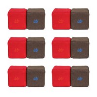 Cuburi Magnetice de constructie, JollyHeap Mini, 24 cuburi, Rosu-Maro - 1