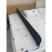 Despartitor pentru pat, 189x26 cm, Gri inchis - 1