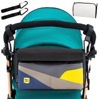 Geanta bebe organizator carucior bebelusi,  36x21x11  cm - 1