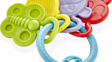 Jucarie dentitie Rattle Teether BabyJem, Bleu