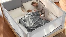 PACHET PREMIUM: 3 Protectii laterale pat, PREMIUM XXL dimensiuni 180x200 cm + 2 Seturi Conectori