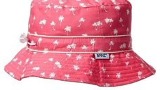 Palarie Bebelusi Bucket, Protectie Solara UPF50+, Magenta Palm Tree, Diverse marimi