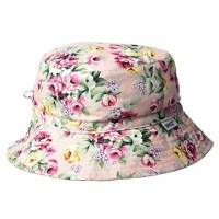 Palarie Bebelusi Bucket, Protectie Solara UPF50+, Vintage Rose, 6 - 24 luni - 1