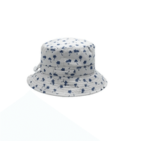 Palarie Copii Bucket, Protectie Soare UPF50+, Light Palm Tree, Diverse marimi - 1