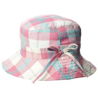 Palarie Copii Bucket, Protectie Soare UPF50+, White Check, Diverse marimi - 1