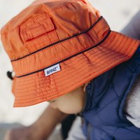 Palarie Copii Bucket, Protectie Solara UPF50+, Orange, 2 - 4 ani - 1