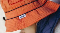 Palarie Copii Bucket, Protectie Solara UPF50+, Orange, 4 - 6 ani