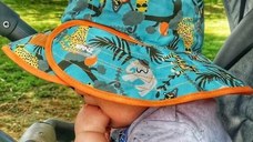 Palarie Copii Reversibila, Protectie Solara UPF50+, Jungle Light, Diverse marimi