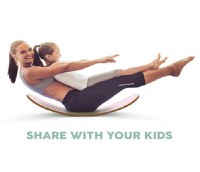 Placa de echilibru MamaToyz din lemn de mesteacan - 1