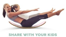 Placa de echilibru MamaToyz din lemn de mesteacan