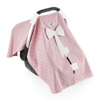 Protectie soare pentru scaun auto 0-13 kg, Roz - 1