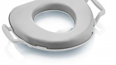 Reductor moale uni pentru toaleta BabyJem, Gri