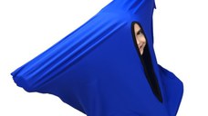 Sac senzorial pentru corp, ciorap senzorial de corp, Albastru, marime L