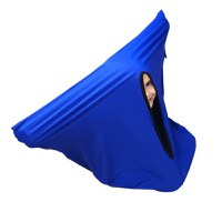 Sac senzorial pentru corp, ciorap senzorial de corp, Albastru, marime L - 1