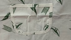 Sal cu buzunar pentru alaptare BabyJem, Alb