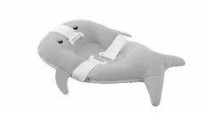 Salteluta suport pentru baita Balena, BabyJem, 35x50 cm, Gri