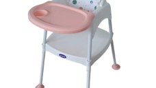 Scaun de masa bebe, 3 in 1, 6 luni - 4 ani, bebelusi si copii, multifunctional, transformabil in scaunel si masuta, Planets