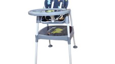 Scaun masa copii si bebelusi, Empria, 3 in 1, multifunctional, transformabil in scaunel si masuta, Astro Dino