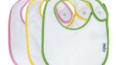Set 3 bavete cu capse din bumbac, Diverse modele