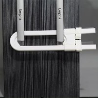 Set 4 sigurante pentru usi dulap forma U 18.3x4.5 cm - 1