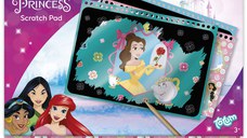 Set creativ de razuit si colorat Disney Princess