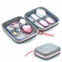 Set ingrijire bebelusi cu 9 piese BabyJem Grooming Set, Roz - 1