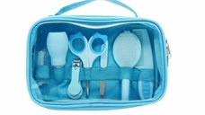 Set ingrijire copii cu 7 piese BabyJem, Bleu