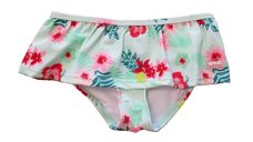 Slip copii - Chilotei pentru Inot, Protectie Soare UPF50+, Floral Mint, Marimea 2