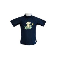 Tricou Protectie UV Copii, Protectie Solara UPF50+, Navy Jungle, Diverse marimi - 1