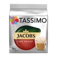 Capsule cafea Jacobs Tassimo Cafe au lait 16 buc - 1