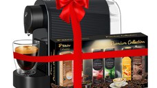 Espressor Tchibo Cafissimo Pure Plus Black si cadou 60 capsule Premium Collection