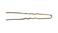 Ace ondulate aurii - Lussoni Hr Acc Wavy Pins Golden 4.5cm, 300 buc