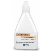 Acetona cu Aloe Vera si Vitamina A Tis Farmaceutic, 60 ml - 1