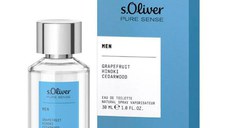 Apa de Toaleta pentru Barbati - s.Oliver Pure Sense Men, EDT Men, 30 ml
