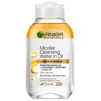 Apa Micelara Bifazica cu Ulei de Argan - Garnier Skin Naturals Micellar Cleansing Water in Oil Non Greasy - Sensitive Skin, 100 ml - 1