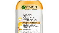 Apa Micelara Bifazica cu Ulei de Argan - Garnier Skin Naturals Micellar Cleansing Water in Oil Non Greasy - Sensitive Skin, 100 ml