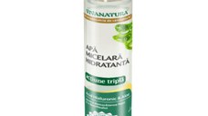 Apa Micelara Hidratanta cu Acid Hialuronic & Aloe Viva Natura, 250 ml