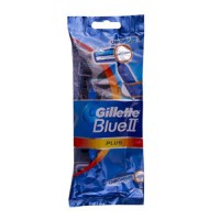 Aparat de Ras Clasic cu 2 Lame - Gillette Blue II Plus, 5 buc - 1