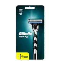 Aparat de Ras Manual + 2 Rezerve - Gillette Mach 3, 1 buc - 1