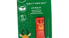 Balsam de Buze Vegan Zero Plastic Lip Balm Happy Beauty Made Easy - Editie Limitata de Craciun, 5,5 g