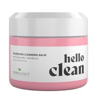 Balsam de Curatare Faciala 3 in 1 cu Squalane si Bisabolol, pentru Ten Sensibil sau cu Roseata - Bio Balance Hello Clean, 100 ml - 1