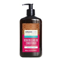 Balsam Fara Clatire cu Keratina pentru Par Cret - Arganicare Keratin Leave-In Conditioner For Curly Hair, 400 ml - 1