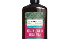 Balsam Fara Clatire cu Keratina pentru Par Uscat - Arganicare Keratin Leave-In Conditioner For Dry Hair, 400 ml