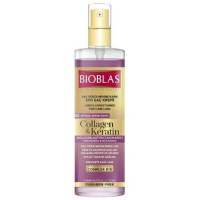 Balsam lichid de par cu Colagen si Keratina, Bioblas, 115 ml - 1