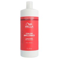 Balsam pentru Par Vopsit cu Fir Gros - Wella Professionals Invigo Color Brilliance Coarse, 1000 ml - 1