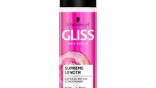 Balsam Spray pentru Par Lung Predispus la Deteriorare - Schwarzkopf Gliss Hair Repair Supreme Length Express-Repair-Conditioner, 200 ml