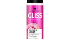 Balsam Spray pentru Par Lung Predispus la Deteriorare - Schwarzkopf Gliss Hair Repair Supreme Length Express-Repair-Conditioner for Long Hair Prone to Damage, 200 ml