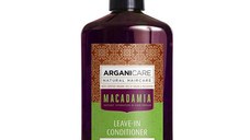Balsam Ultra Hidratant Fara Clatire cu Ulei de Macadamia pentru Par Uscat si Deteriorat Arganicare, 400 ml