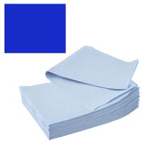 Bavete-Campuri Cosmetice Albastre - Prima PE and Paper Medical Towel Tissue 33 x 45 cm - 1